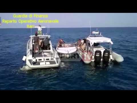 Report TV - Kapet skafi me 550 kilogramë drogë në Itali, dyshohet se marijuana vinte nga Shqipëria