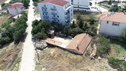 Şarbonlu Hayvanın Alındığı İddia Edilen Adres Havadan Görüntülendi