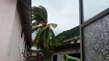 Some gusty winds still affecting Dominica as Hurricane Irma moves away from the island. This is in Loubiere on Wednesday morning.