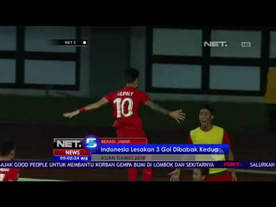 Timnas Indonesia Berhasil Menaklukkan Hongkong - NET 5