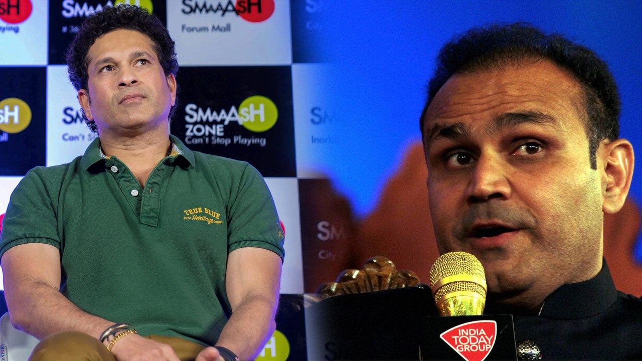 India VS Eng 4th Test: Sachin Tendulkar leaves Virender Sehwag behind with this hilirious tweet