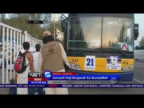 Jemaah Haji Indonesia Mulai Diberangkatkan ke Muzdalifah #NETHaji2018 - NET 5