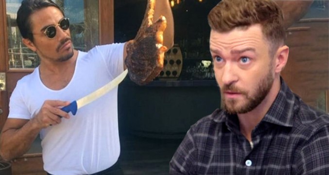 Dünyaca Ünlü Popçu Justin Timberlake, Nusret'in Restoranında Gelen Hesabı Fazla Buldu