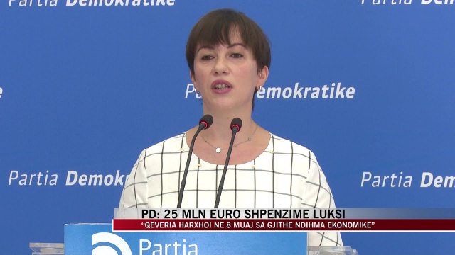 PD: Qeveria 25 mln euro shpenzime luksi - News, Lajme - Vizion Plus