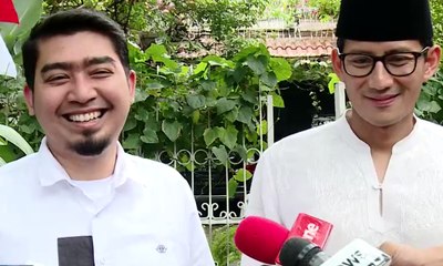 Sandiaga Uno Bertemu Ustaz Solmed Bahas Ekonomi Rakyat
