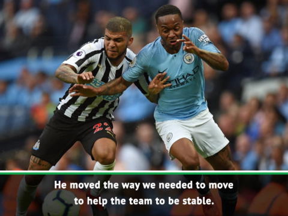 Guardiola hails 'clever' Sterling