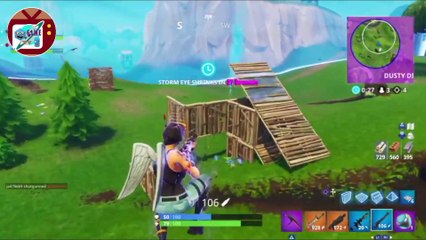 Flying Roundabout Shot - FORTNITE Epic Funny Moments #43