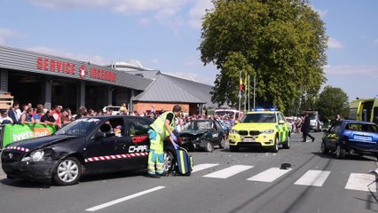 Philippeville: portes ouvertes chez les pompiers 2018 (2)