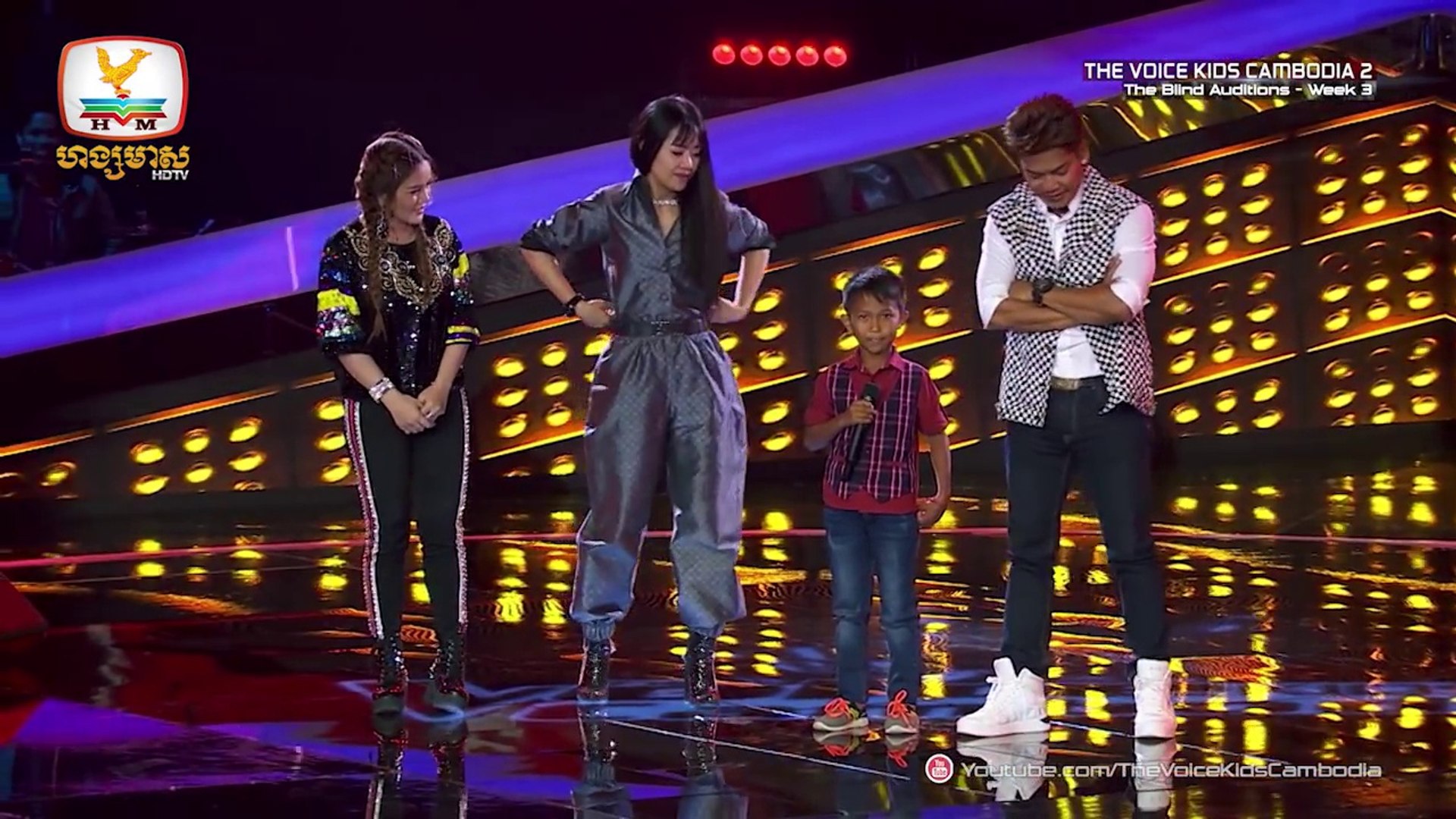 The Voice Kids Cambodia Season 2 | ធា ម៉េងហុង Roar | Blind Audition Week 3  - video Dailymotion