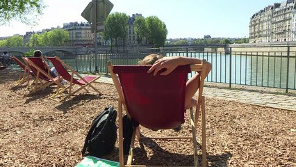 Dernier jour de Paris-Plages après un été 2018 "exceptionnel"