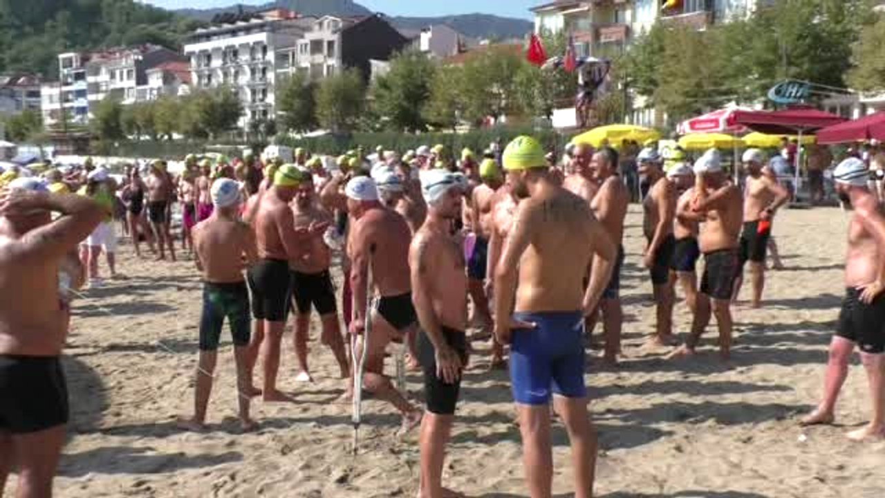 Amasra "Uluslararası Açık Su Yüzme Maratonu"