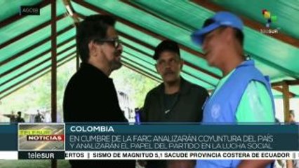 Analizarán en cumbre de la FARC papel del partido en la lucha social