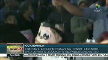 Guatemaltecos rechazan la salida de la CICIG