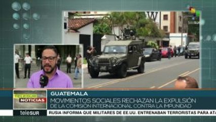 Guatemala: rechazan decisión de Morales de expulsar a CICIG