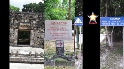 Centro arqueológico de Chicamná Campeche México. Antropología Gnóstica