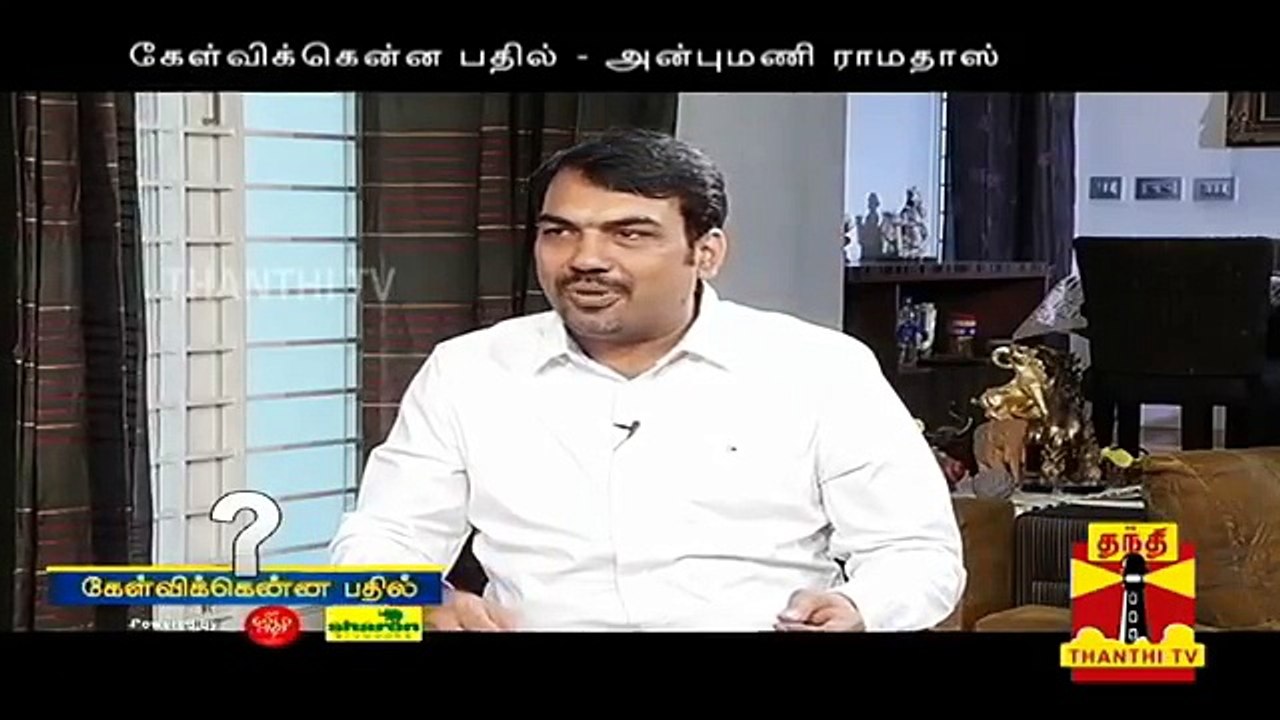 (01/09/2018) Kelvikkenna Bathil | Exclusive Interview with Anbumani Ramadoss