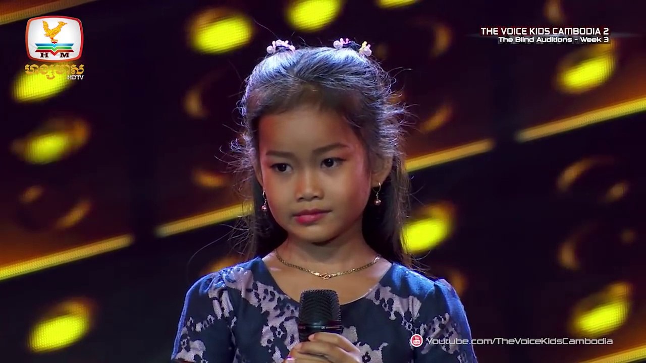 The Voice Kids Cambodia Season 2 | យឿន ពិសី មេឃកំពុងភ្លៀងហើយ | Blind Audition Week 3