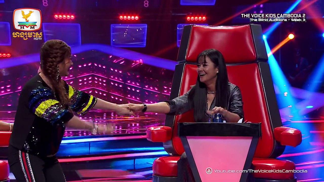 The Voice Kids Cambodia Season 2 | បូរ លីសា អូនជារៃមាស | Blind Audition Week 3