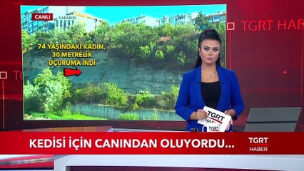 Kedisi İçin Canından Oluyordu