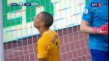 Nicolas Diguiny Missed Chance -  Aris vs AEL Larissa - 02.09.2018 [HD]