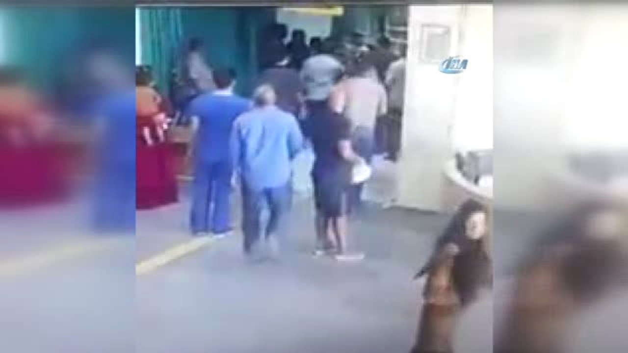 Kameralara Yansıyan Sağlık Çalışanına Şiddet Olayında 2 Gözaltı