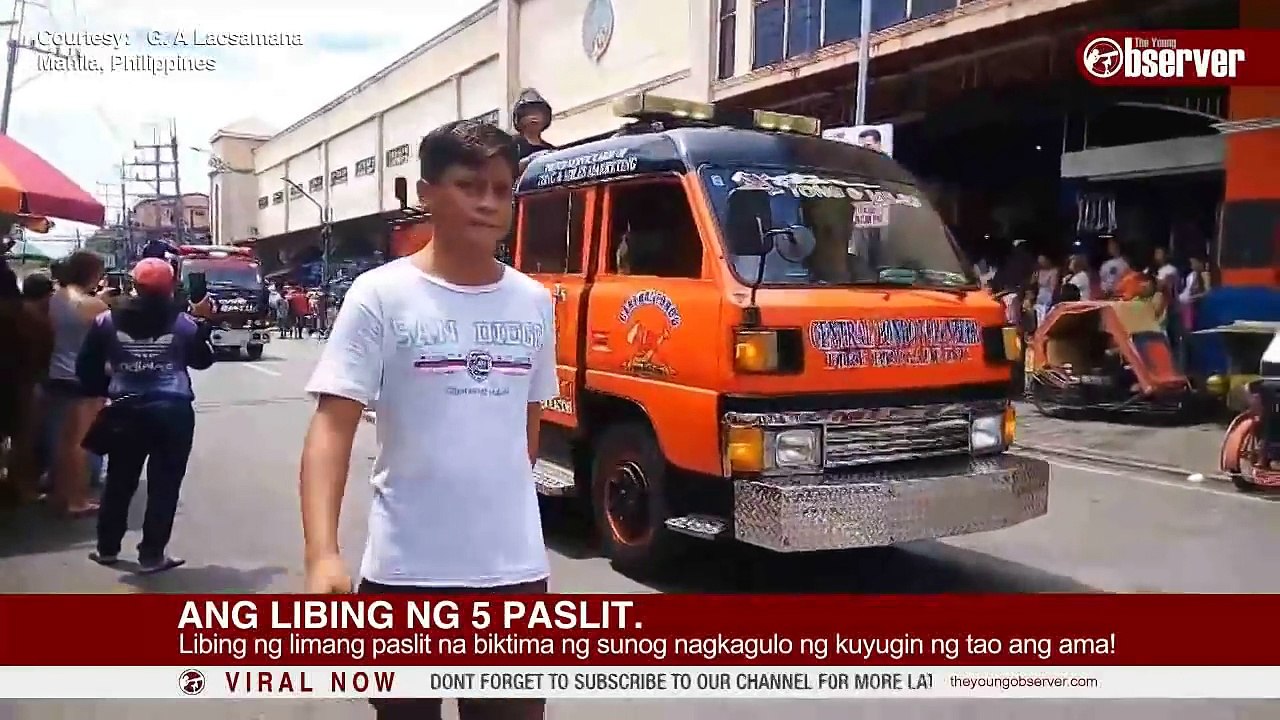 VIRAL: Ama ng 5 Batang namatay sa sunog, Kinuyog ng mga tao sa araw ng Libing!