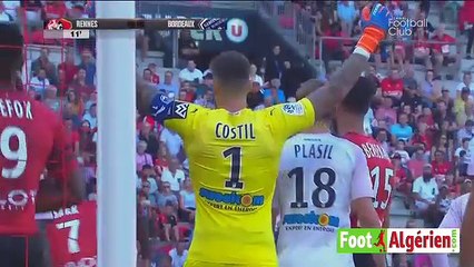 Rennes 2 - 0 Bordeaux (Ramy Bensebaïni buteur)