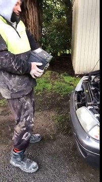 Quand tu n'as pas de câbles de démarrage