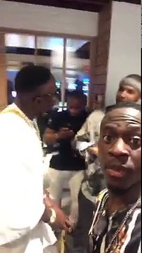 Stanley Enow avec Jamal Lyon (de la série Empire) à New-York à la sortie du single de Janet Jackson.Stanley Enow Official