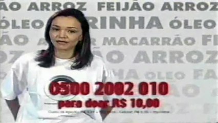 Campanha Natal Sem Fome 2003 (com atores globais)
