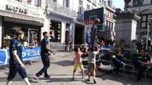 Pris de vitesse au streetbasket