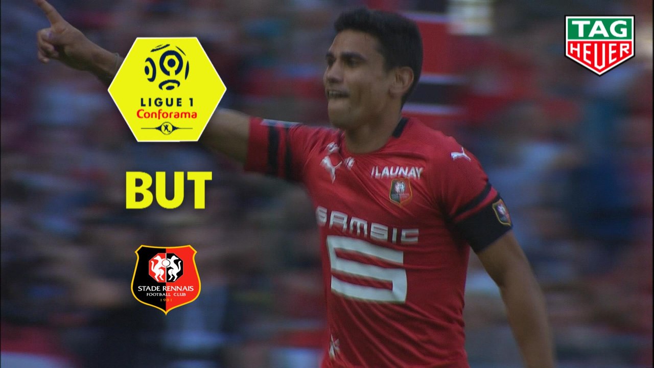 But Benjamin ANDRE (12ème) / Stade Rennais FC - Girondins de Bordeaux - (2-0) - (SRFC-GdB) / 2018-19