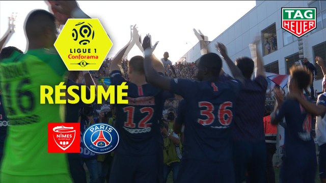 Nîmes Olympique - Paris Saint-Germain (2-4) - Résumé - (NIMES-PARIS) / 2018-19