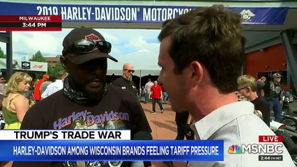 Harley employee explains Trump supporters don't care enough to vote this November