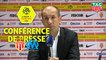 Conférence de presse AS Monaco - Olympique de Marseille (2-3) : Leonardo JARDIM (ASM) - Rudi GARCIA (OM) / 2018-19