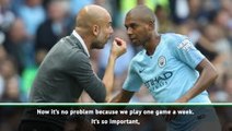 Fernandinho is a 'gift' for Man City - Guardiola