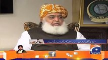 If you become President, you will not be able to do politics- Molana Fazl ur Rehman reply