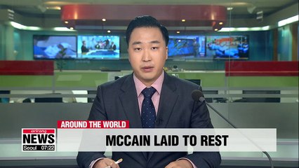 John McCain laid to rest at U.S. Naval Academy