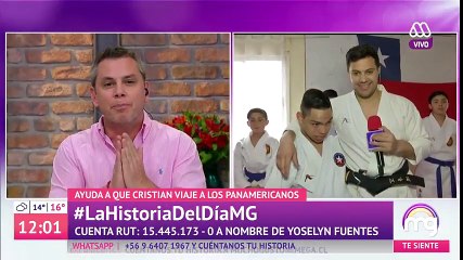 Cristián, el deportista paralímpico que busca tu ayuda - Mucho gusto 2018