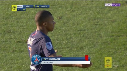 Tải video: Mbappé sees red for the first time in French league