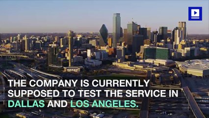 Uber Looking for Third City to Test Flying Taxis