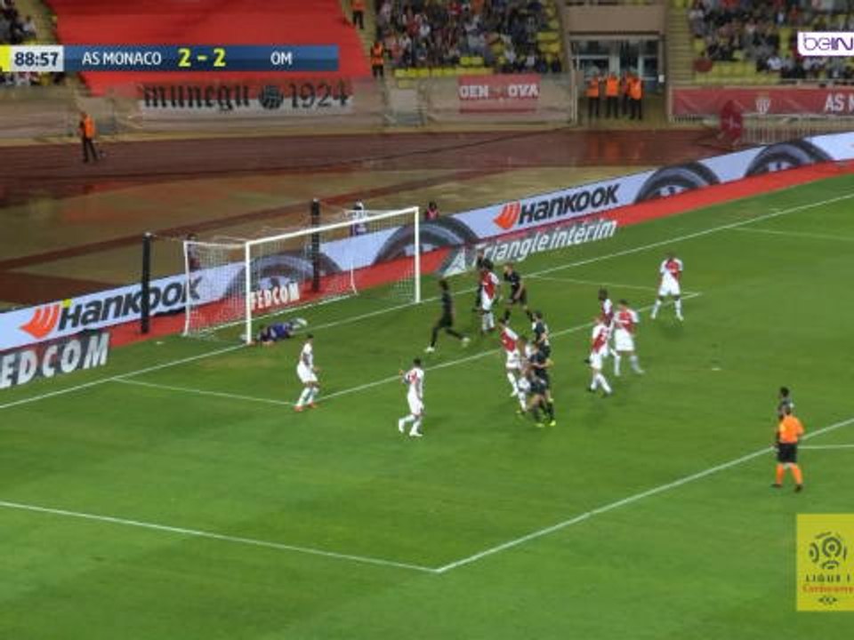 Germain's header gives a late win for Marseille at Monaco