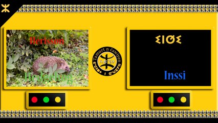 Video-4  / Apprenez les animaux en Tamazight-chawi