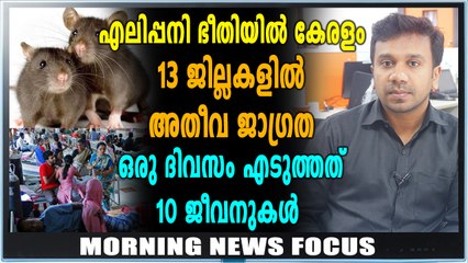 Morning News Focus : മഹാപ്രളയത്തിന് പിന്നാലെ പകർച്ചവ്യാധി ഭീഷണിയിൽ സംസ്ഥാനം