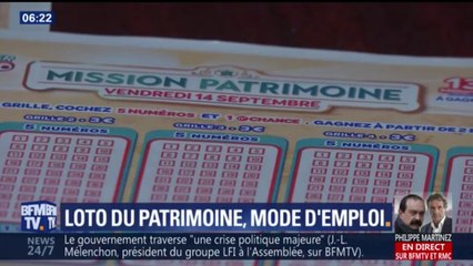 Loto du patrimoine: comment ça marche?