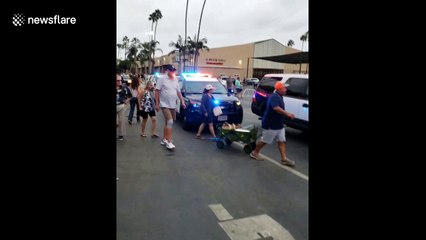 Heavy police presence on scene of Del Mar Fairgrounds shooting