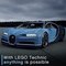 Bugatti Chiron made by Lego Technic Video