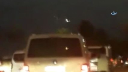 Bisikletli Gencin Tehlikeli Yolculuğu Kamerada