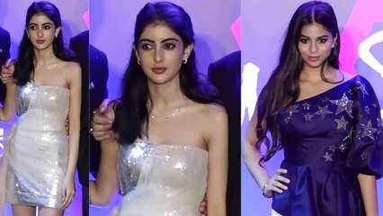 Suhana Khan BIG B की नातिन Navya Naveli Nanda के आगे फीकी नज़र आई; Watch Video | FilmiBeat