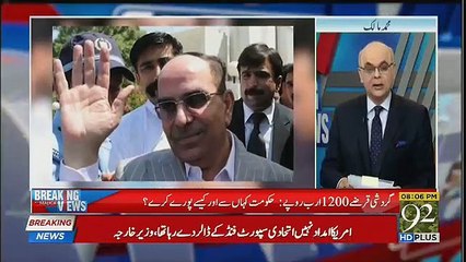 Muhammad Malick Telling About His Statement About Malik Riaz to CJ
